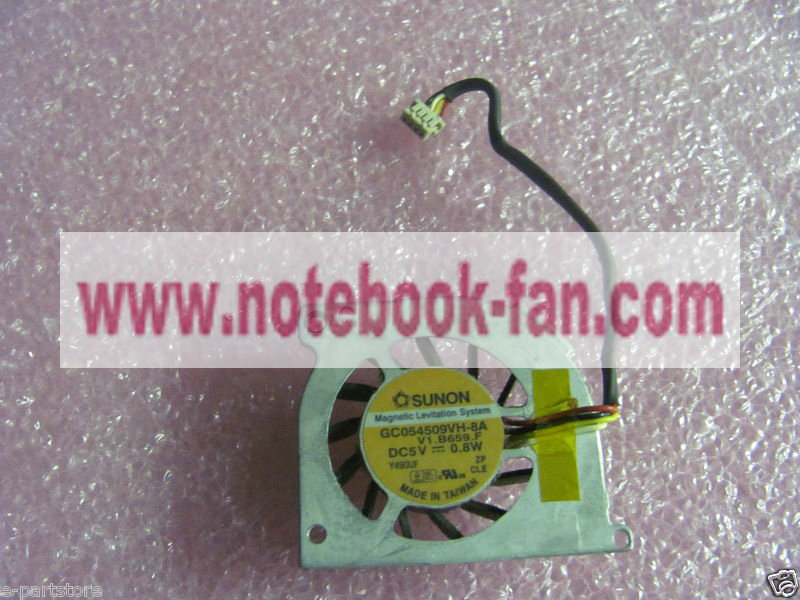 Apple PowerBook G4 A1010 Cooling Fan GC054509VH-8A - Click Image to Close